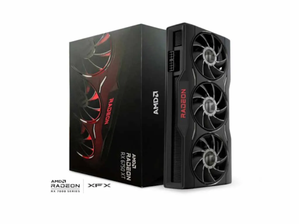 Graficka karta XFX AMD RX-6750 XT 12GB/GDDR6/192bit/crna Slika 3