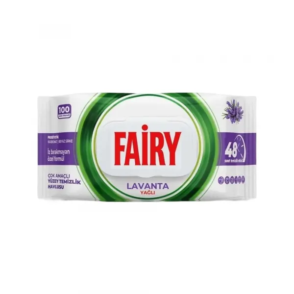 Hemija Maramice vlažne Fairy višenamenske za čišćenje 100 kom Slika 4