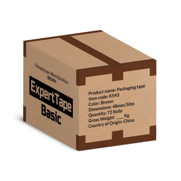 Samolepljiva selotejp traka ExpertTape Basic 48x50 /40 mikrona/ mat Slika 3