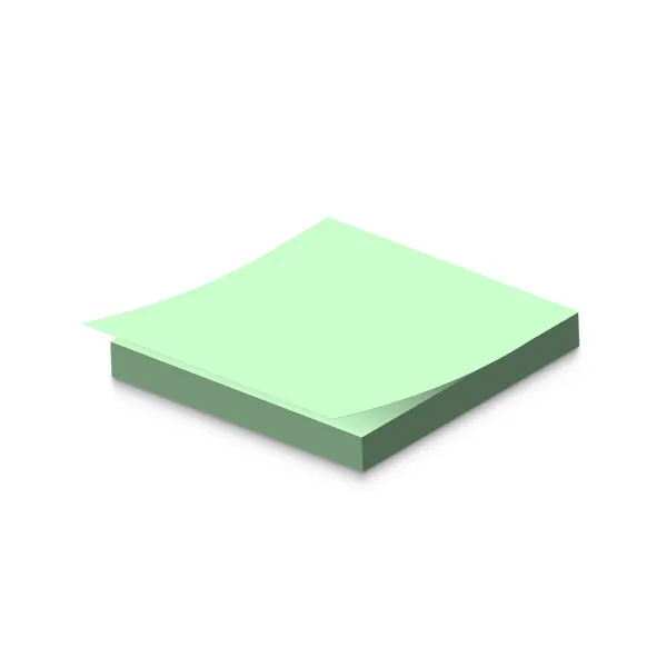 Mark IT Samolepljivi listići Mark 100lis, 75x75mm zeleni Slika 2