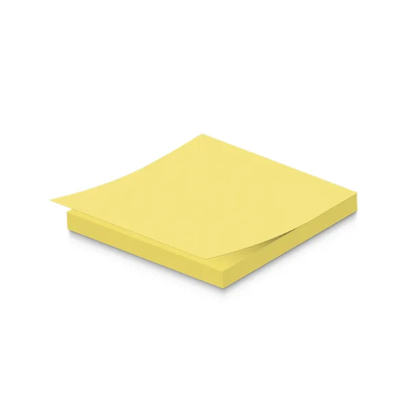 Mark IT Samolepljivi listići 75x75mm žuti Slika 2