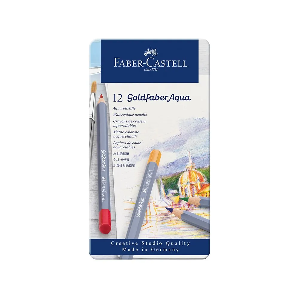 Drvene bojice Faber Castell Goldfaber Aqua 1/12 114612 Slika 1