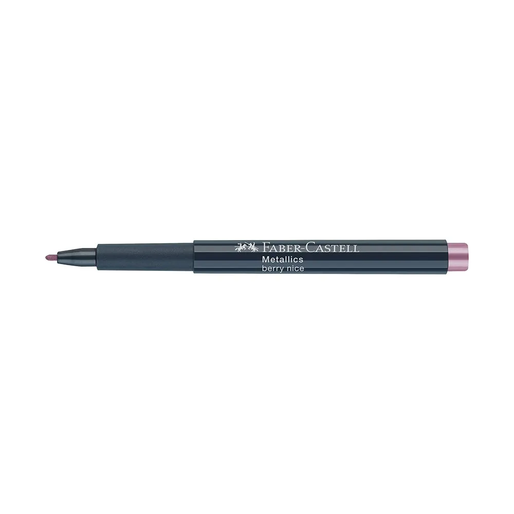 Permanent marker Faber Castell Metalics col 290 berry nice 160790 Slika 4