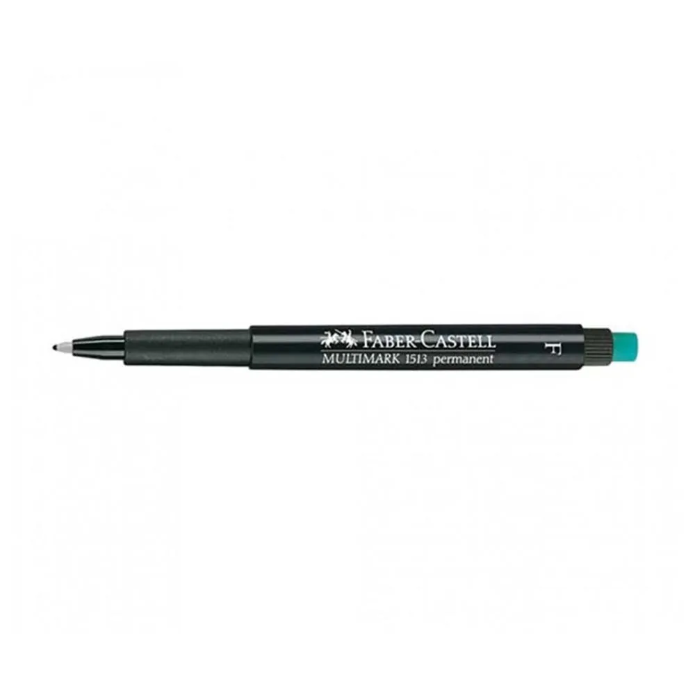 Flomaster OHP F 0,6mm  Faber Castell crni 07486 Slika 1