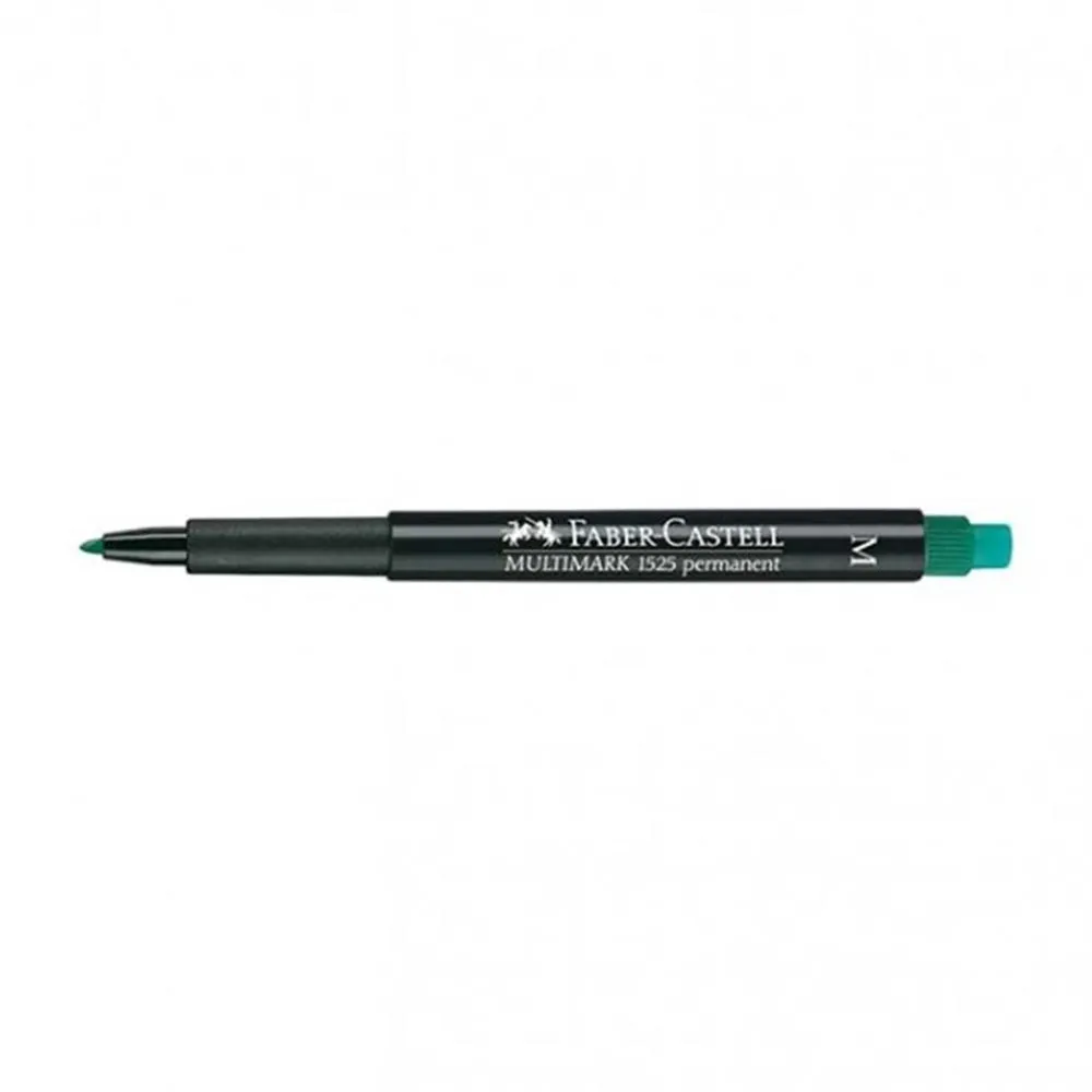 Flomaster OHP M 1mm  Faber Castell zeleni 13867 Slika 1