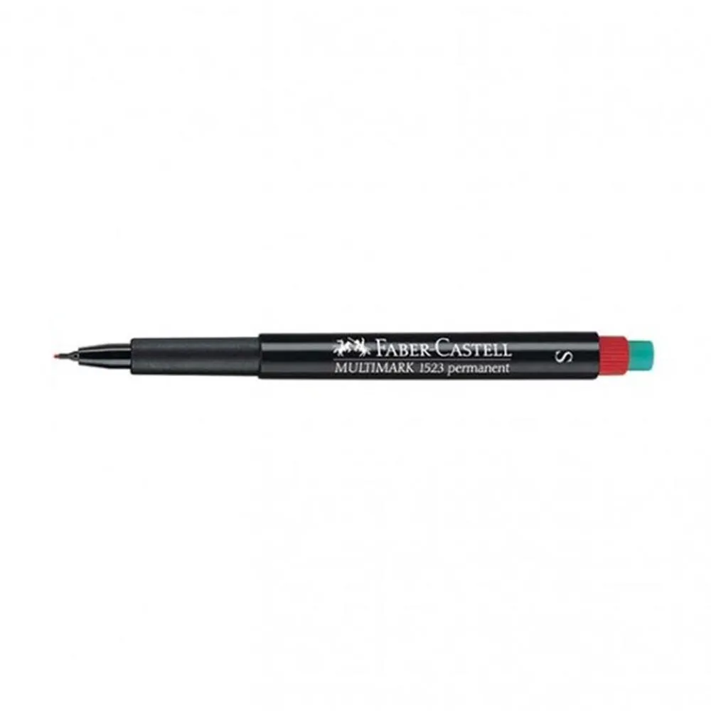 Flomaster OHP S 0,4mm  Faber Castell crveni 07491 Slika 1