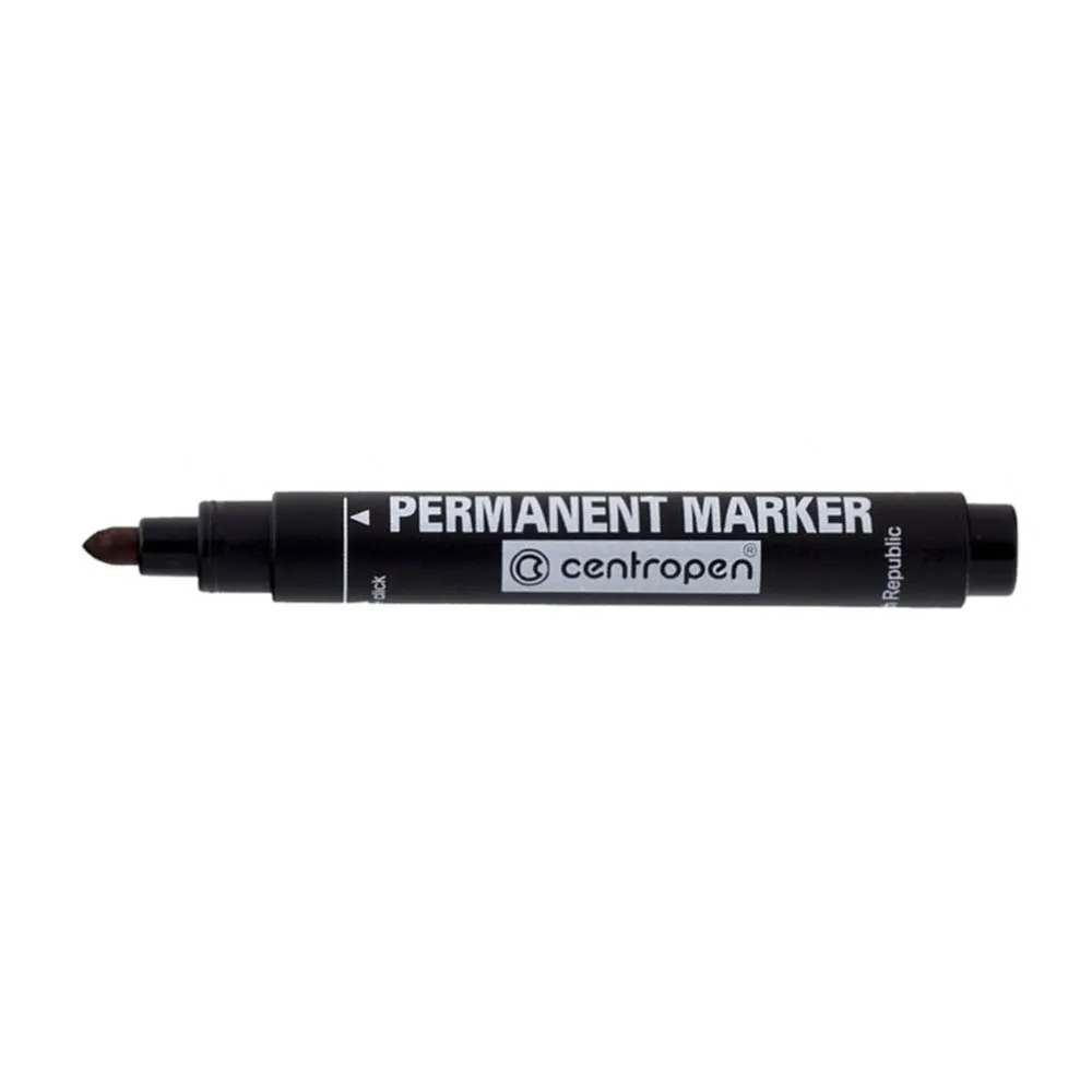 Centropen Permanent marker CENTROPEN 8566 2mm obli vrh crni