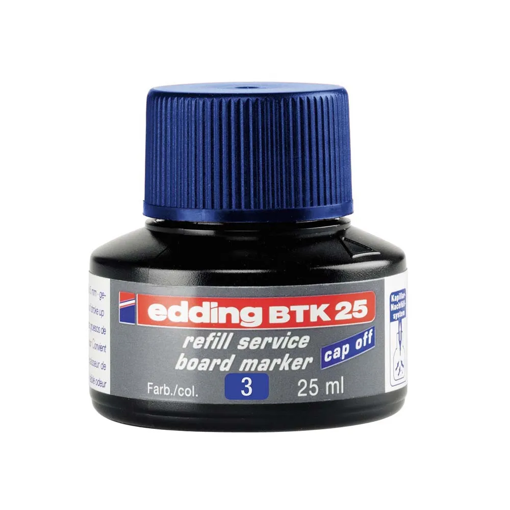 Refil za board marker Edding BTK 25 ml Plavi Slika 1