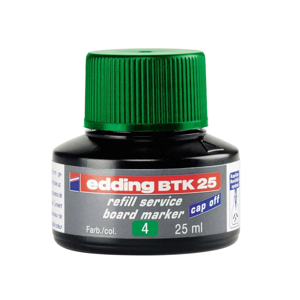 Refil za board marker Edding BTK 25 ml Zeleni- Slika 1