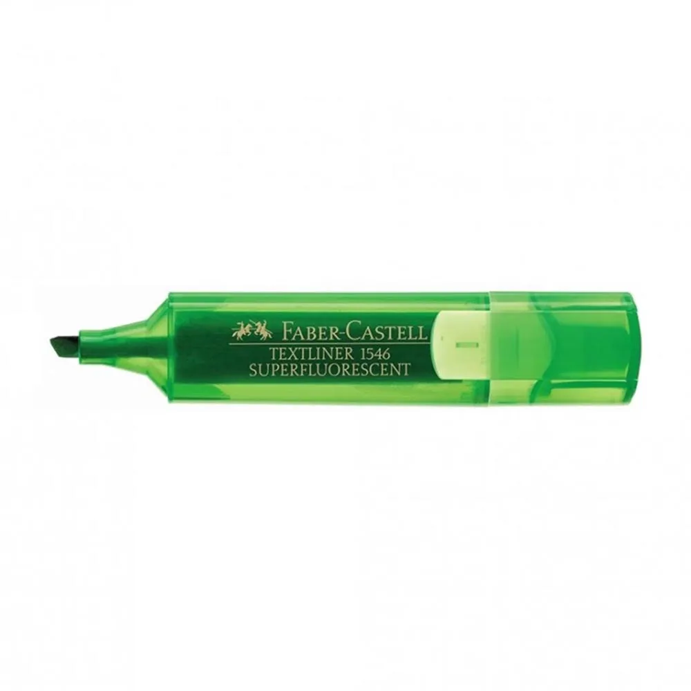 Signir Faber Castell 46 FLUO zeleni 14878 Slika 1