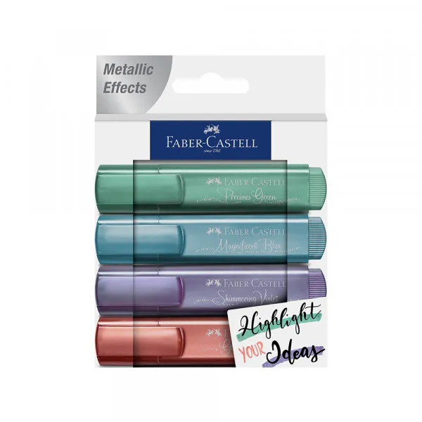 Signir Faber Castell set 154624 1/4 metallic- Slika 1