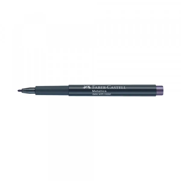 Permanent marker Faber Castell Metalics col 236 Date of violet 160736 Slika 4