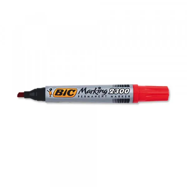Bic Permanent markeri BIC 2300 kosi crveni Slika 1