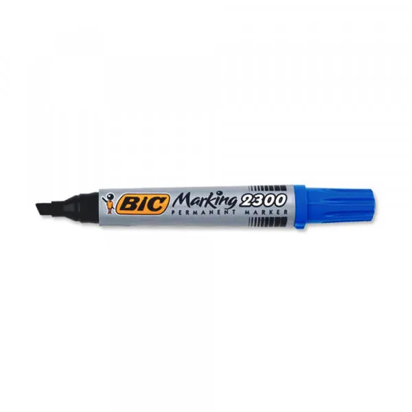 Bic Permanent markeri BIC 2300 kosi plavi Slika 1