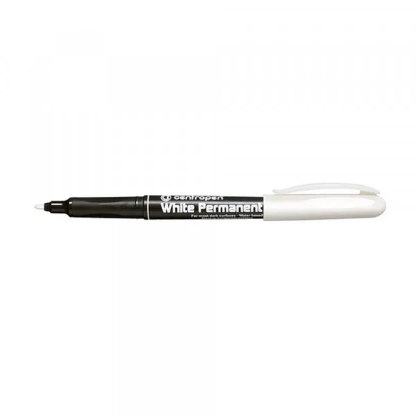 Permanentni marker Centropen 2686 beli Slika 1