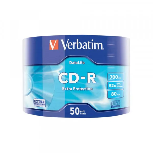 CD-R 1/50 Verbatim u celofanu Slika 1