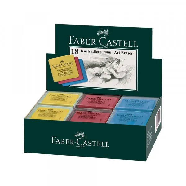 Gumica Faber Castell umetnička gnjeca pastel (1/18) 127321 Slika 1