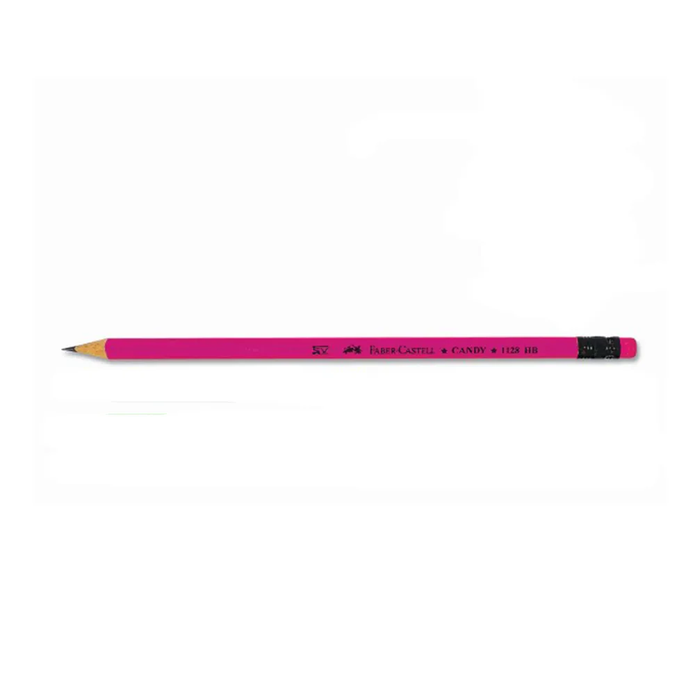 Faber Castell Grafitna olovka Faber Castel Candy HB sa gum. 1/72 112872 Slika 1
