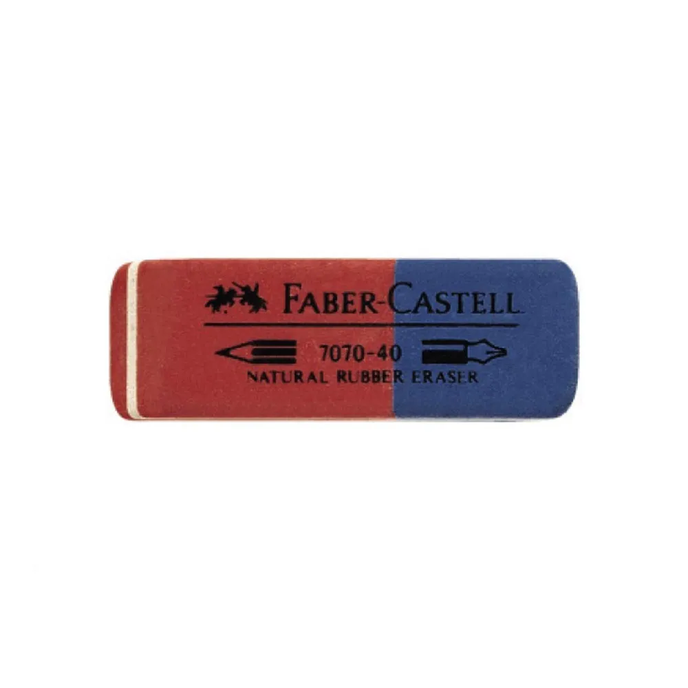 Gumica Faber Castell crvena-plava velika (1/40) (01723) 187040 Slika 1