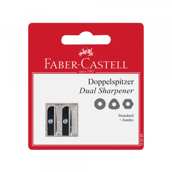 Rezač metalni Faber Castell dupli blister 263314 Slika 1