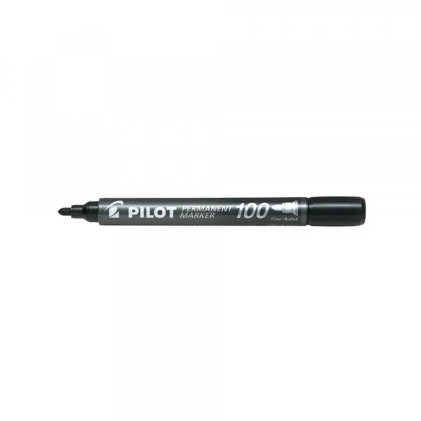 Pilot Permanent Marker PILOT crni obli vrh SCA-100-B 511097 Slika 1