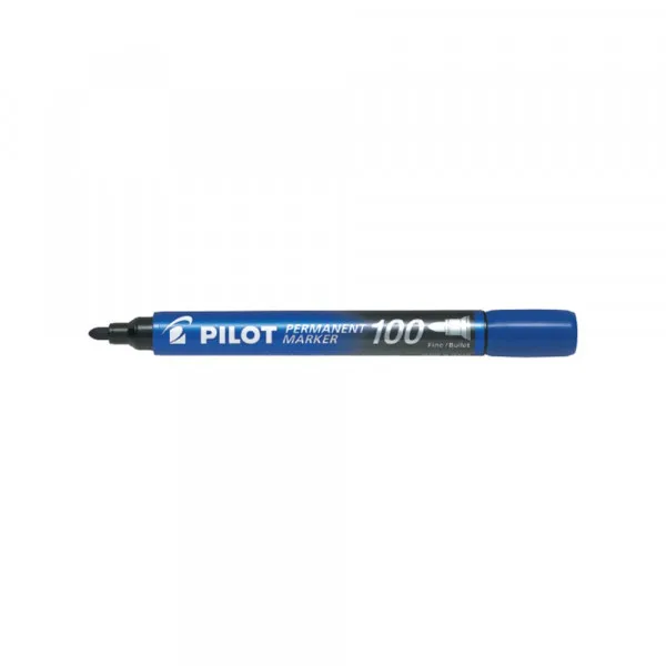 Pilot Permanent Marker PILOT plavi obli vrh SCA-100-L 511110 Slika 1