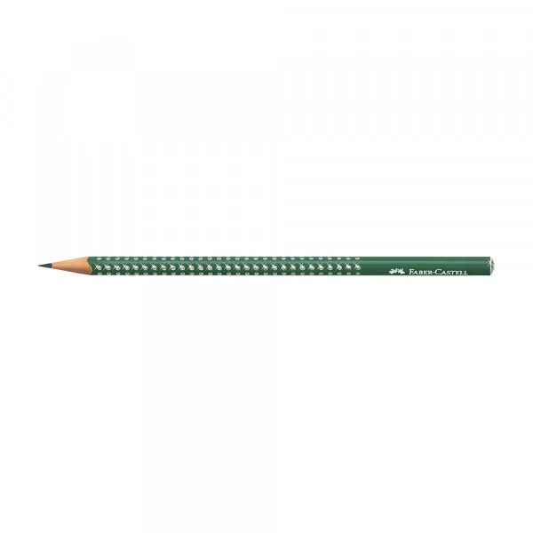 Faber Castell Grafitna olovka Faber Castel GRIP HB Sparkle forest green 118239 Slika 1