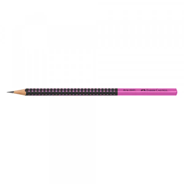 Faber Castell Grafitna olovka Faber Castel GRIP B Two Tone 517011 crna-pink Slika 1