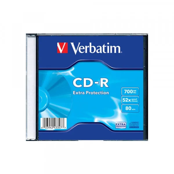 CD-R 1/1 Slim Case Verbatim Slika 1