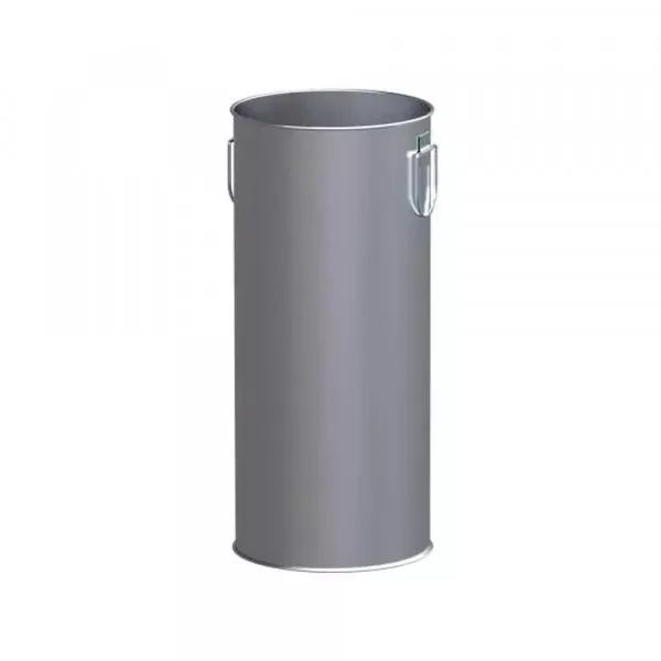 Kanta + pepeljara ALDA D630 inox 20cmx61cm Slika 2