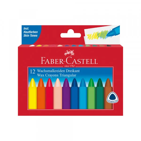 Voštane boje Faber Castell 1/12 120010