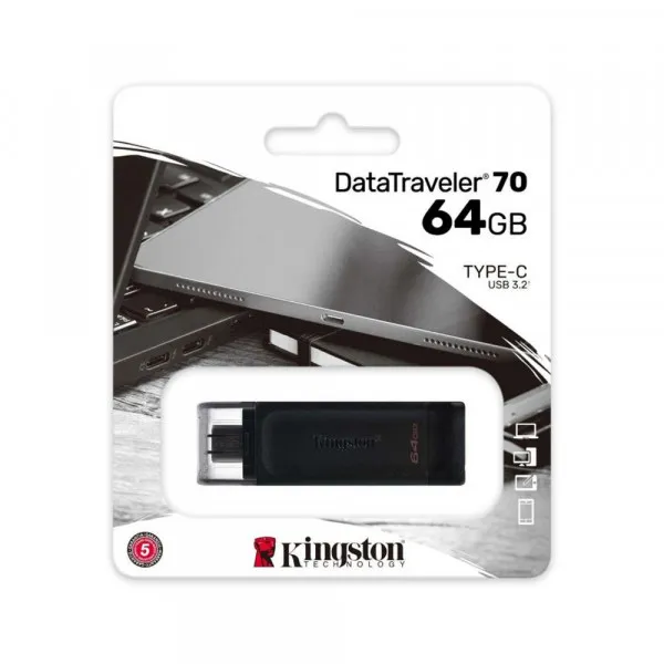 Flash USB C 64GB Kingston 3.2 DT-70 Slika 2