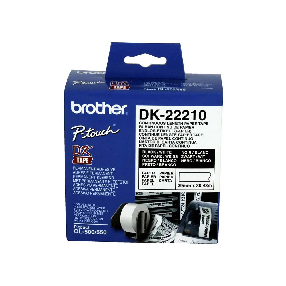 Brother DK-22210 Kontinuirana traka 29mm x 30.48m Slika 1