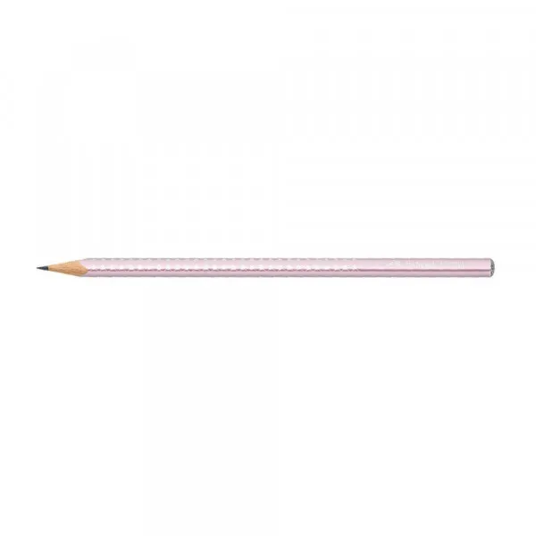 Faber Castell Grafitna olovka Faber Castel GRIP HB Sparkle 118261 rose metallic Slika 1