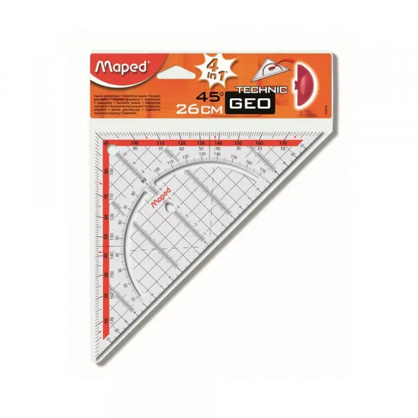 Maped Trougao MAPED 26cm45 geometric za konstrukciju Slika 1