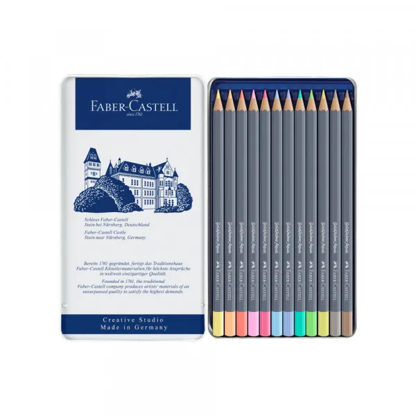 Drvene bojice Faber Castell goldfaber Aqua PASTEL 1/12 114622 Slika 3