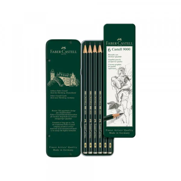 Faber Castell Grafitna olovka set FaberCastell 9000 1/6 Slika 3