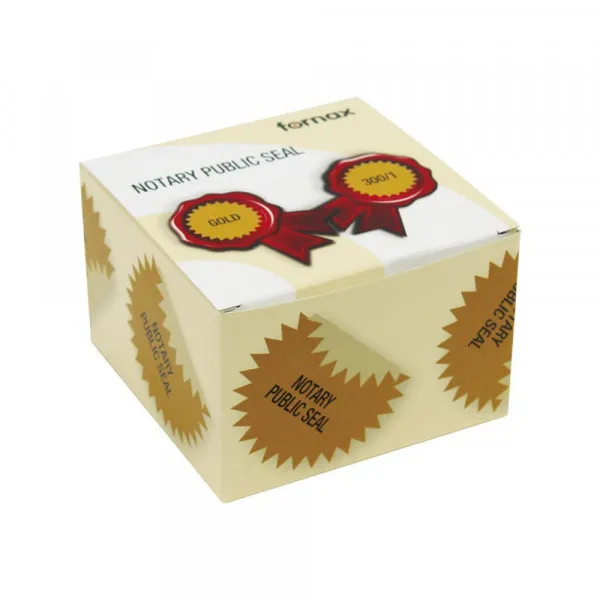 Nalepnice za javne beležnike Fornax fi-58 1/300 zlatna Slika 1