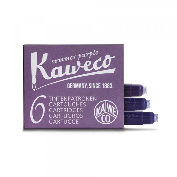 Patrone za naliv pero Kaweco 1/6 Summer purple Slika 1