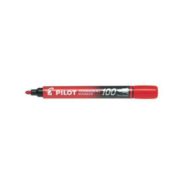 Pilot Permanent Marker PILOT crveni obli vrh SCA-100-Rl 511103- Slika 1