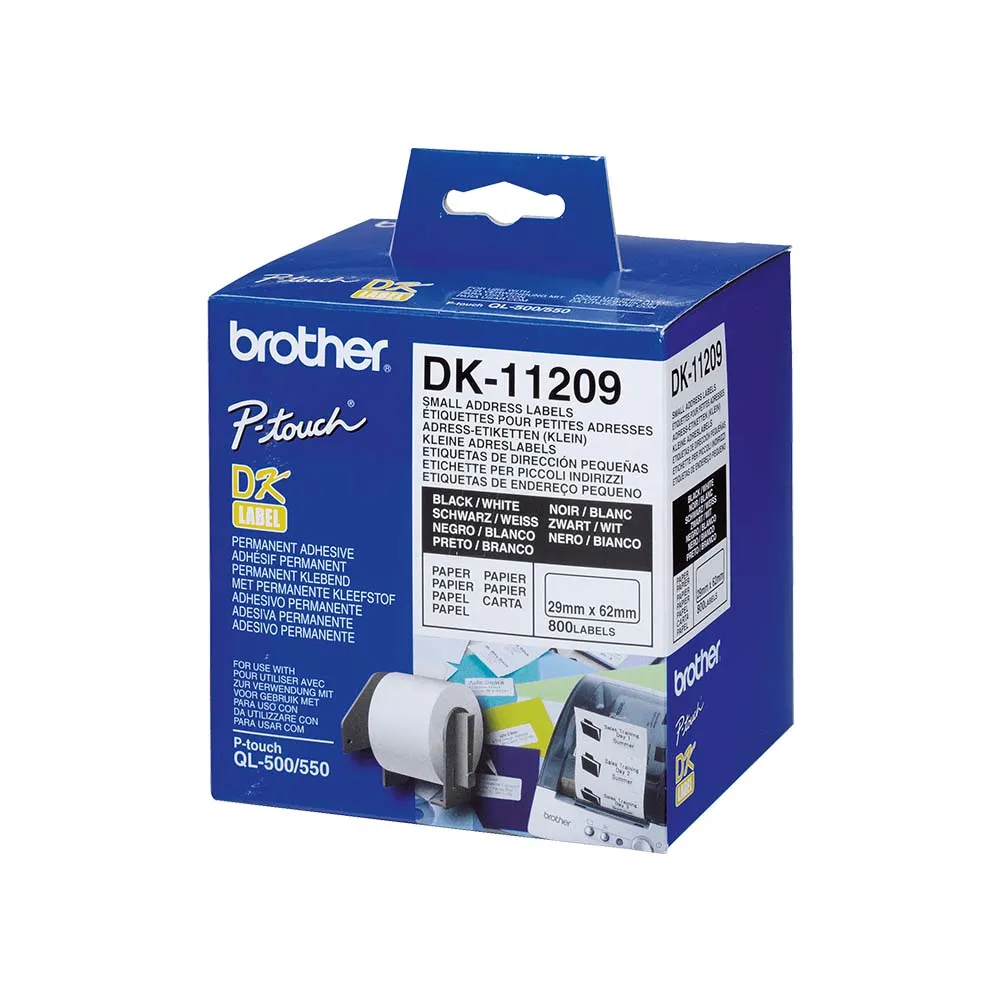 Brother DK-11209 nalepnice 29x62mm / 800 kom Slika 1