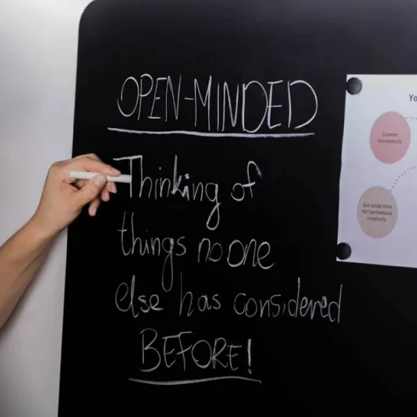 Tabla crna zidna 2x3 bez rama (frameless) 100x150 QBoard Dr Tafel Slika 3