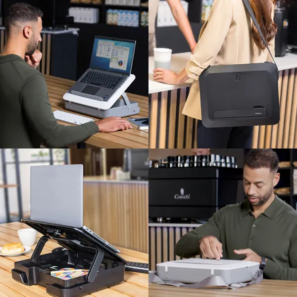 Carry case sa postoljem za laptop Fellowes Breyta crna 100016564 Slika 3
