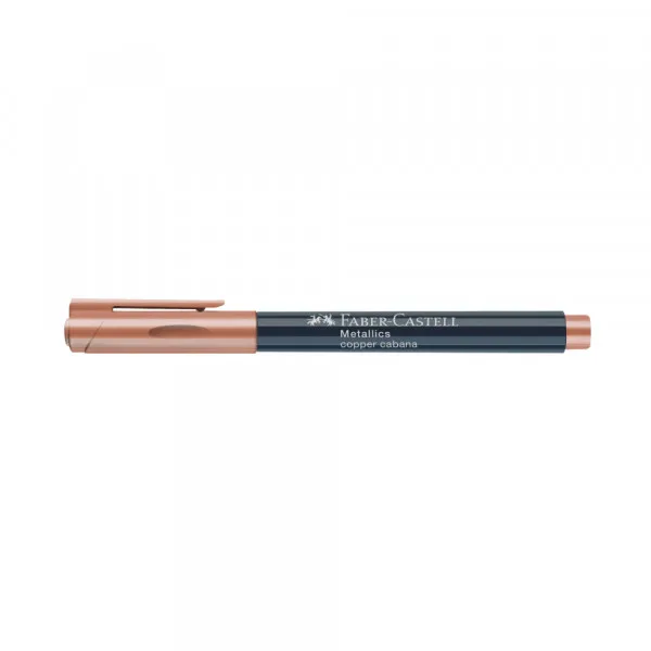 Permanent marker Faber Castell Metalics col 252 copper cabana 160752 Slika 1