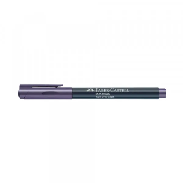 Permanent marker Faber Castell Metalics col 236 Date of violet 160736 Slika 1