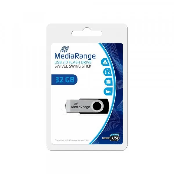 Flash USB 32GB  Mediarange 2.0 Slika 1