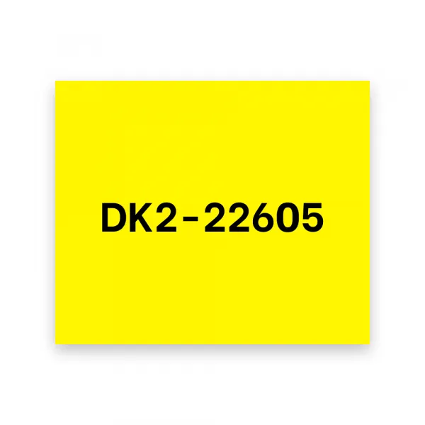 Putty DK2-22605  Kontinuirana traka 62mm x 30.48m žuta Slika 2