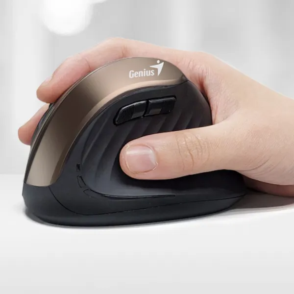 Miš Genius Ergo 8250S USB bežični silver grey Slika 2