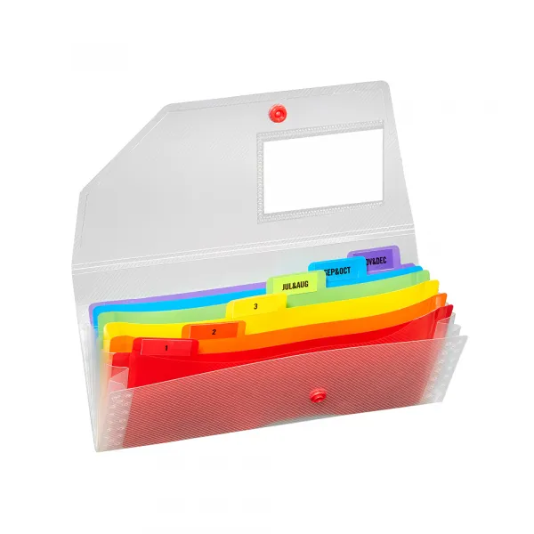 Fascikla B6 sa 6 pregrada Snopake Rainbow Slika 2