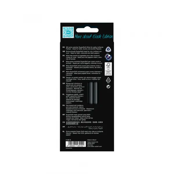 Drvene bojice Faber Castell Black Edition 1/12 116414 SKIN TONE Slika 3